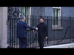 Zelensky incontra premier britannico Starmer a Downing Street, a Londra