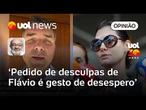 Pedido de desculpas para Michelle é gesto de desespero de Flávio Bolsonaro | Kotscho