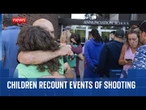 Boy, 10, says his friend was shot shielding him from bullets