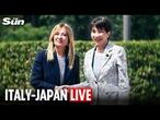 LIVE: Italian and Japanese prime ministers address media in Rome