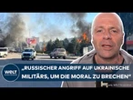 UKRAINE-KRIEG: "Dummer russischer Terror!" Putin bombardiert Erholungsort für ukrainische Soldaten