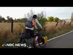 'Human nature is good': Chinese man cycles his way across America