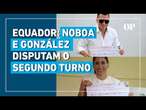 Eleições presidenciais no Equador seguem para o segundo turno; veja quem são os candidatos