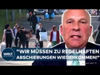MIGRATIONSDEBATTE: "Dauerhafte Belastung!" Politik ringt um Abschiebungen und Bleiberecht für Syrer!