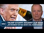 IRAN: Donnerschlag! Trump stoppt Angriff! USA stellen Deal mit Mullahs in Aussicht