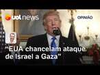 Estados Unidos chancela bombardeio de Israel contra Gaza ao não impedir ataque, analisa Jamil Chade