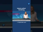 Ex-Vizekanzler Habeck wird ab dem 1. September nicht mehr Mitglied des Bundestages sein. #tagesschau