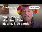 Alceu Valença explica pique para festas de Carnaval pelo Brasil: 'Vitamina A de alegria, S de saúde'