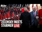 LIVE: Keir Starmer holds vital meeting with Zelensky after being welcomed by King Charles at Windsor
