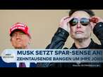 USA: Elon Musk will gnadenlos in Washington aufräumen! Regierungsangestellte in Panik um ihren Job!