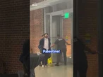 Chilling moment Elias Rodriguez screams 'Free Palestine'