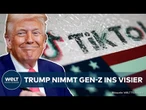 TRUMP-TOK: TikTok-Show statt Verbot von China-Plattform – US-Präsident Trump entert Bühne der Gen-Z