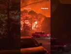 Firefighters battle raging South Carolina wildfires