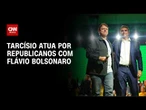 Tarcísio atua por aliança entre Republicanos e Flávio Bolsonaro | CNN 360°