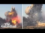 Explosion at Malta fireworks factory sends plumes of smoke into air