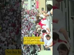 Los Sanfermines arrancan con un peligroso primer encierro sin cornadas