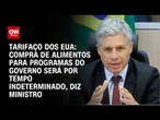 Governo diz que compra de alimentos afetados por tarifas não tem prazo | BASTIDORES CNN