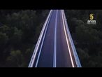 Sull'autostrada A19 Palermo-Catania nuovo impianto a Led illuminerà il viadotto Euno a Enna