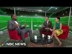 NFL star Kayvon Thibodeaux teaches financial literacy to student athletes