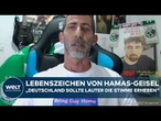 KRIEG IN GAZA: Lebenszeichen von Geisel! Vater äußert sich zu Hamas und der Rolle von Deutschland