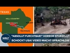 TEXAS: "Absolut furchtbar!" Horror-Sturzflut schockt USA! Neues Video macht sprachlos!