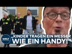 GEWALT AN SCHULEN: Berliner Arche schlägt Alarm! – „Kinder tragen ein Messer wie ein Handy!“