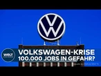 VOLKSWAGEN: 100.000 Jobs vor dem Aus? Bericht über drastischen Sparkurs und vier Werke in Gefahr
