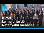 En Israël, la majorité de Benjamin Netanyahu menacée • FRANCE 24