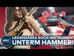 VAN HALEN-GITARRE: Ikonisches Rock-Relikt aus den 80ern erzielt Millionen bei spektakulärer Auktion!