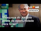 Irã não deve resistir à ofensiva de Israel com apoio dos EUA, diz professor: 'Cenário muito difícil'