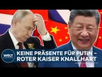 WAHRE WELTMACHT CHINA? Xi Jinping hält Hof ‒ In Peking ist Wladimir Putin nur ein Bittsteller