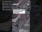 Video shows the moment people run in Times Square as shots are heard