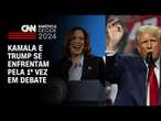 Kamala e Trump se enfrentam pela 1ª vez em debate | CNN NOVO DIA