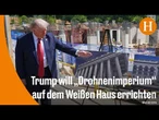„Mein Geschenk an die USA“: Trump präsentiert Arbeiten an umstrittenem Ballsaal