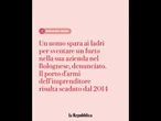 Spara ai ladri per sventare furto nella sua azienda nel Bolognese, denunciato