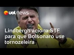 Líder do PT aciona STF para que Bolsonaro use tornozeleira eletrônica e não 'fuja como Zambelli'