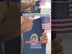 Service members ring in July 4 as new US citizens #shorts #foxnews #news #us #fox #usnews #4thofjuly
