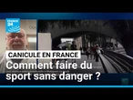 "Deux gorgées d'eau toutes les cinq minutes" : les bons gestes pour faire du sport malgré la chaleur