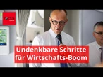 Damit Deutschlands Wirtschaft brummt, muss die Politik das Undenkbare tun