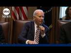 Biden holds cabinet meeting to discuss administration priorities