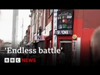 Fighting the crime gangs taking over the UK high streets | BBC News