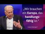 Jürgen Trittin und Wolfgang Bosbach über AfD, Migrations- und Sicherheitspolitik | maischberger