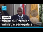 Le Premier ministre sénégalais Ousmane Sonko en visite en Guinée • FRANCE 24