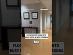 Floodwaters POUR into busy West Virginia hotel #foxnews #news #us #fox