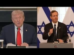 Presidência israelense diz esperar visita de Trump no domingo | AFP