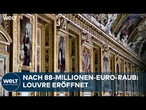 LOUVRE: Apollo-Galerie öffnet wieder – neun Monate nach dem 88-Millionen-Euro-Einbruch