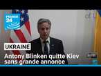 Ukraine : Antony Blinken quitte Kiev sans grande annonce • FRANCE 24