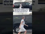 Ryan Routh's daughter shouts after the car carrying him as he is taken away from court