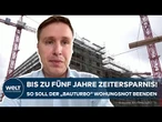 "BAUTURBO" GEGEN WOHNUNGSNOT: Dieses Gesetz soll die "soziale Frage unserer Zeit" beantworten