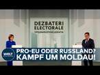 STICHWAHL IN MOLDAU: EU oder Moskau? - Sandu und Dodon im Wettstreit um die Zukunft des Landes